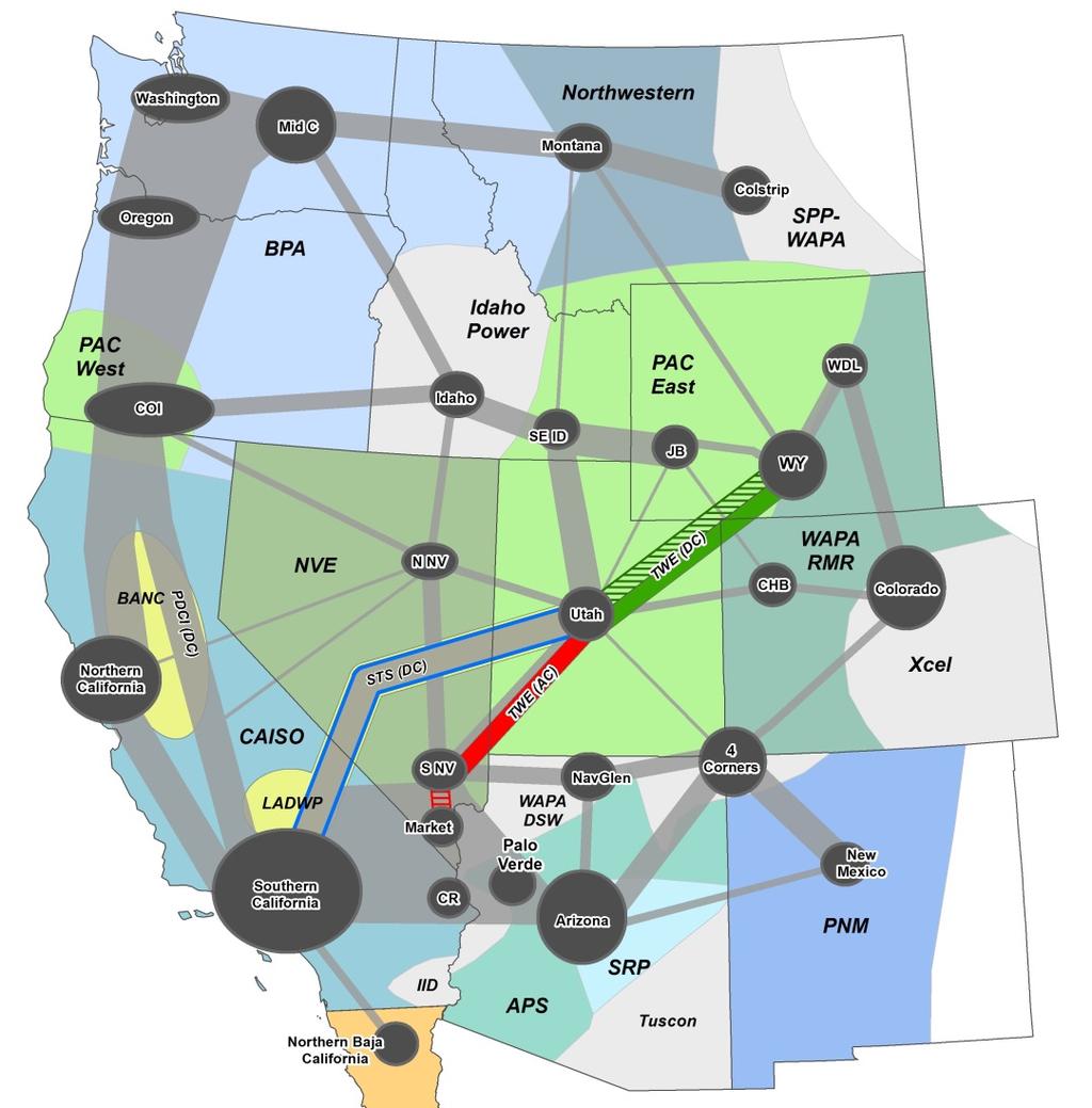TransWest Express AC and DC Project: An Interregional Transmission Solution Proposed Project designed to