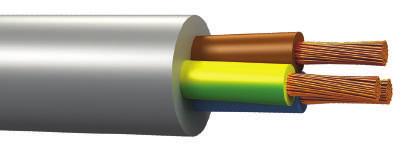 Flexible Cables 250/440V Circular Type PVC Insulated, PVC Sheathed Flexible Cable Description: CU/PVC/PVC Model Code: PP-FLEX Application : Voltage rating : 250/440V Construction : Insulation Colour