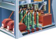This compartment contains: > The connections to the power cables, up to 6 x 630 mm 2 per phase, with a choice of bottom plate (for details, see chapter on cable connections).