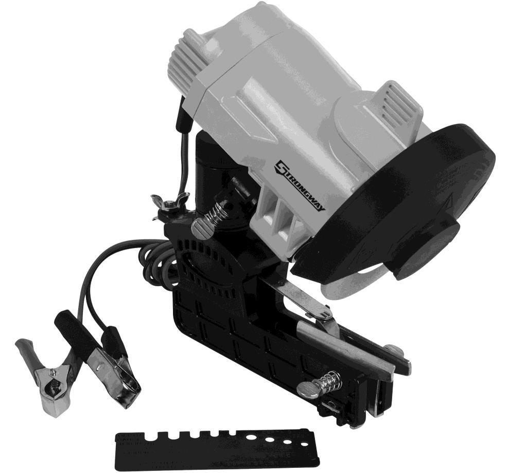 Electric Chainsaw Sharpener With Bar Mount Owner s Manual WARNING: Read carefully and understand all ASSEMBLY AND OPERATION INSTRUCTIONS before