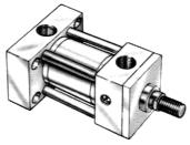 Two mounting styles are available, with flanges at the head (ME5) or cap (ME6).