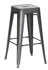 6 H Ship Cubic Feet: 9.04 / Ship Weight: 45.4 lbs Charcoal Stacking 24 Ctr Stool 2411204 Lightweight yet durable enough for use in any environment, these stools neatly stack together for storage.