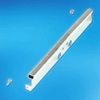 needed for mounting telescopic rails 2.7.2.3 EMC Flat Front Panels Aluminium 2.
