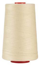 45 kg (tube) 1 lb (tube) 1 box (5 tubes) 083060 3 Colors #24/4 Cotton Thread (Tube) #24/4 (glaced) 0.