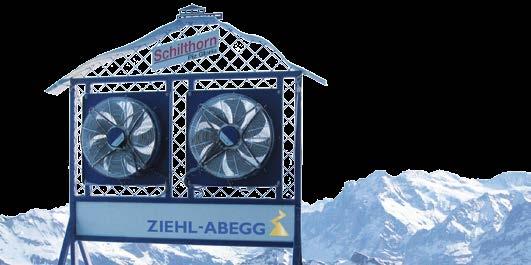 Last but not least, there is the product weathering loading in outdoor endurance tests. Outdoor endurance testing ZIEHL-ABEGG fans are used in a variety of climate zones.