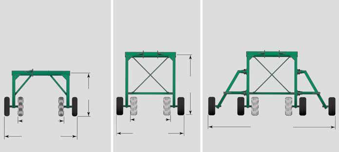 Lagoon Agi-Pompe and Super Pump Undercarriage Five robust trailers expressly designed to fit every lagoon pump.
