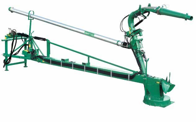 Articulated Agi-Pompe The far-reaching Articulated Agi-Pompe with its solid 3-point hitch allows faster agitation and transfer of the manure from a larger concrete pit.