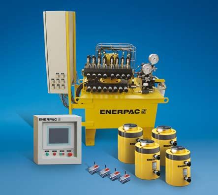Premium 4 to 64 Point Lifting System EPS-Series 4-point Premium Synchronous Lifting System Ideal for lifting applications requiring customised control features Lifting an Unbalanced Load Visit www.