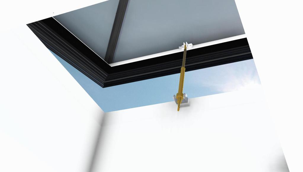 If after 60 seconds water is still detected, the rooflight will close. This feature enables the rooflight to differentiate between rain and standing water / morning dew.