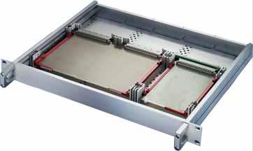 HOW TO CONFIGURE 19" ALUMINIUM CHASSIS Select height and depth of the basic kit Select further components FOR NON-STANDARDISED ASSEMBLIES (1.