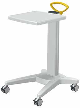 ORDER CONFIGURATIONS 830 160 998 228 660 660 basic version ECG cart : NT.5000.XXX 1) Equipment cart, 21 U (Total height: 830 mm), fitted with: : NT.5002.