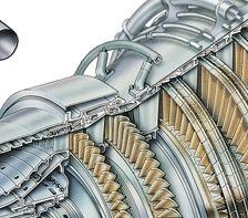 Basic Components of the Gas Turbine Turbine Section: Usually multi-stage axial design.