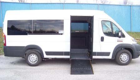 MODEL RAM PROMASTER EQUIPPED WITH A