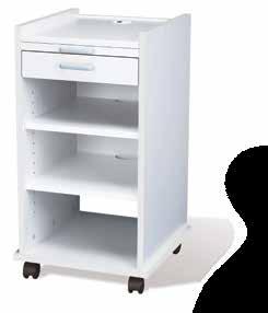 75 D x 32.25 H Includes four instrument drawers and three storage drawers $631.