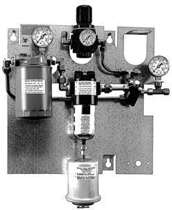 A-4000 Series Oil Removal and Pressure-Reducing Stations and Air Compressor Accessories Installation Applications The A-4000 Series Oil Removal and Pressure-Reducing Stations (see Figure 1, Figure 2,