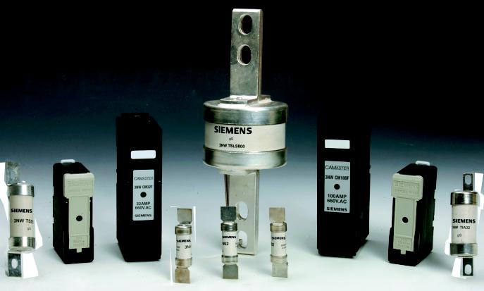 General Siemens low voltage HRC fuses of BS type have been developed for industrial applications.