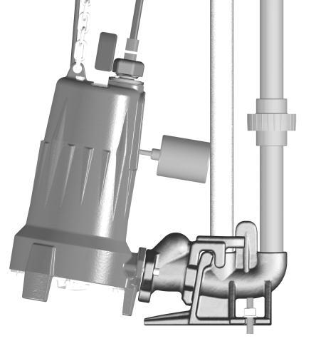 system is designed to allow easy installation and removal of the pump.