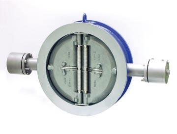 GESTRA DISCOCHECK Dual-Plate Check Valves BB Valves with adjustable dampers from DN 200 (8 ) In complex pipeline systems, major flow decelerations may be caused when pumps are switched off or as a