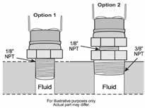 7ºC) 1/8 & 3/8 NPT Mounting Kit Description 4048 Plastic Mounting Kit for Fan Shrouds, & Engine Oil Coolers Part