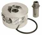 Application- Part # 25720 Kit Part Number: Includes sandwich adapter, sleeve nut(s) & O-ring(s) Low Profile Part # 1313 Complete Kit Part Number Includes fi ttings,