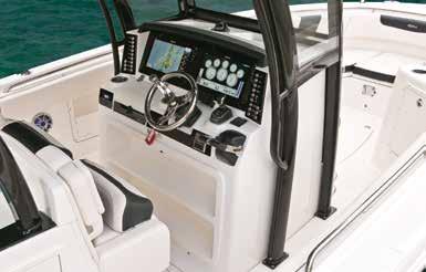 casting platform or sun pad Deluxe helm console with