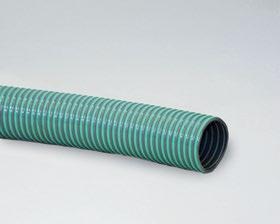 WATER HOSE / ACCESSORIES PVC SLUDGE SUCTION HOSE LOW TEMP (GRAY/GREEN) ASSEMBLIES CPLD. M x F ALUM SHORT SHANK w/band-it CLAMPS better 98127000 2" x 20' 15.0# 98127002 3" x 20' 27.