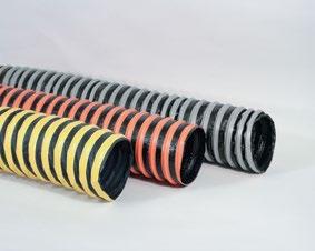 Features: Hose is lightweight and extremely compressible for easy storage and transport. Temp. Range: -20 F to 160 F. Diameter Range: 6" to 24" I.D. Assemblies in Other Lengths Available Upon Request.