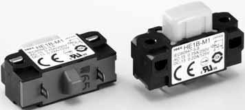 HE1B Basic Three-position Enabling es 3-position enabling switch to avoid hazards. Ideal for installing in teach pendants and other enabling devices. Ergonomically-designed OFF-ON-OFF.