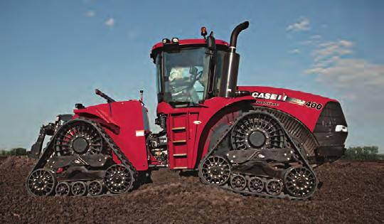 New, Innovative Steiger RowTrac Suspension Although the Rowtrac undercarriage looks similar to the Quadtrac undercarriage, it is uniquely different.