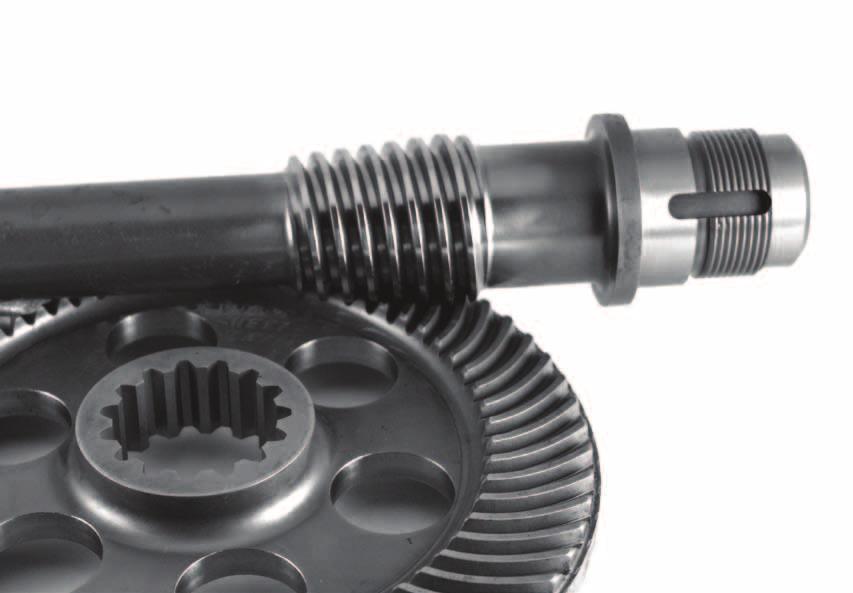 Key Characteristics and Benefits Instantaneous Line of Contact Before describing specific Spiroid and Helicon gear set characteristics, it should be pointed out that all gears can, at best, obtain