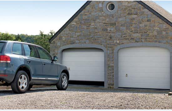 For every fitting situation The shape of the garage door opening is not of prime importance.