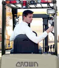 A Comfortable Operator Enhances Truck Performance Our ergonomically designed and spacious operator compartment, combined with a variety of operational