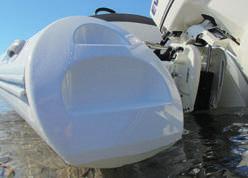 high spec compact performance RIB, perfect as a luxurious tender for larger yachts or for those who simply want to ride