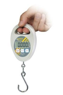 10.1 UWE SUSPENDED & CRANE SCALES 10.1.1 HS SERIES SIMPLE LOW CAPACITY HANGING SCALE 250 hrs battery operation. Hold function.