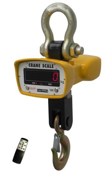 10.4.4 OCS-S SERIES IP54 HEAVY DUTY HANGING SCALE Selectable units, kg, lbs. Peak hold function. Fixed hook. Larger capacities available. Foundry option. OCS-S-15 1500 0.