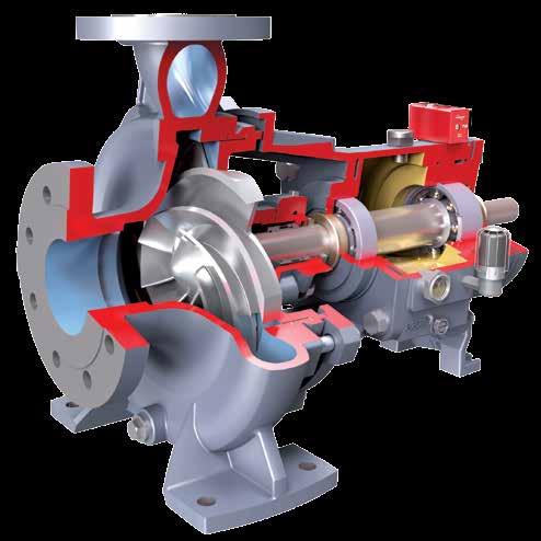 Durco Mark 3 ISO Recessed Impeller Chemical Process Pump 16 The Durco Mark 3 ISO Recessed Impeller pump provides low-shear pumping of friable solids and trouble-free pumping of stringy or fibrous