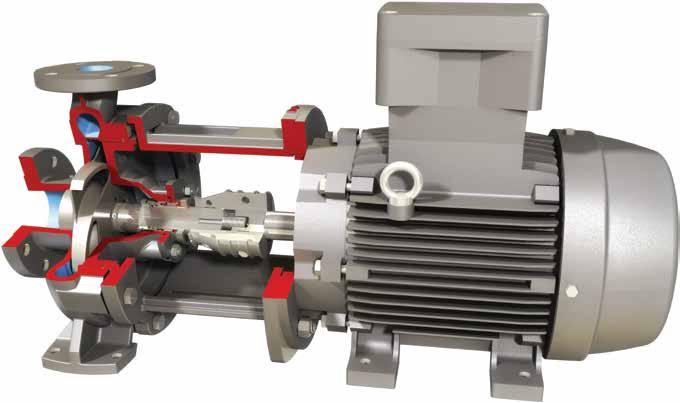 Durco Mark 3 ISO Close Coupled Chemical Process Pump With pump ends conforming to ISO 2858 and ISO 5199 design criteria, the Durco Mark 3 ISO Close Coupled pump provides a compact, space-saving