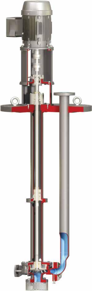 CPXV ISO and API Vertical Sump Pump The Flowserve CPXV is a vertical sump pump incorporating state-of-the-art hydraulic design for efficient and reliable service.