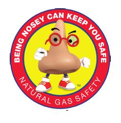 Using Your Senses A gas leak is often recognized by smell, sight or sound. SMELL - Natural gas is colorless and odorless.