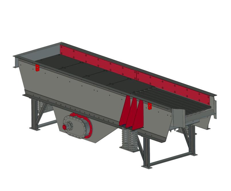 VIBRO FEEDERS BuildMate vibro feeders are designed to give regulated, controlled and continuous feed for secondary cone crushers & impact crushers and for the tertiary sand makers resulting in choke