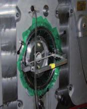 In some applications a special mechanical device is needed to be installed on the compartment to