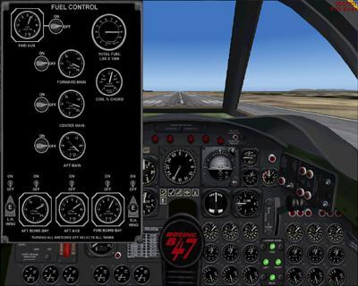 Fuel Management Advanced fuel management is possible with this aircraft. Any of the several tanks can be selected individually.