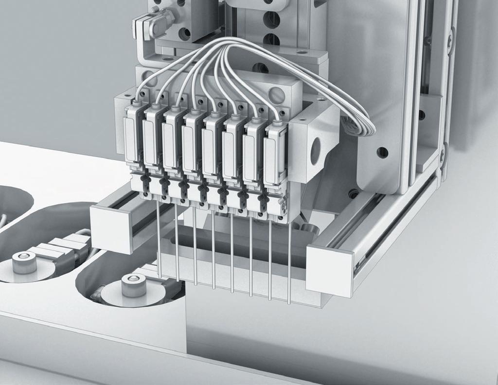 Systems for the future of laboratory automation For a long time now, intensive efforts have been made to achieve a high degree of automation in laboratory analyses.