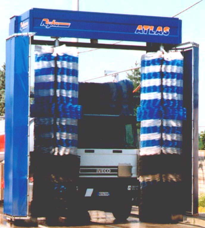 ATLAS: truck wash automatic rollover Atlas is a highly capable truck wash automatic rollover designed for heavy duty work.