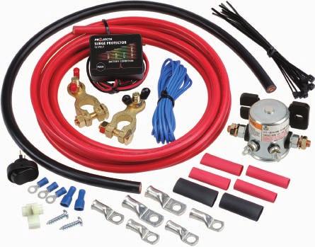 Surge Protection Provides surge protection for vehicles with electronic ignition systems. Suits all vehicles The solenoid isolator can be fitted to all 12V vehicle types.