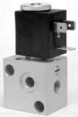 Solenoid valves on multiple sub-bases sub-base with detented manual override 1/8 NPT ORDER