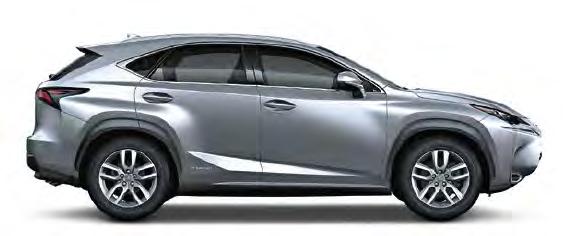 2015 LEXUS NX Specifications ENGINE Type In-line 4, aluminum block and head, turbocharged, certified Certified Super Ultra-Low Emission Vehicle (SULEV) BODY, DIMENSIONS Type Construction