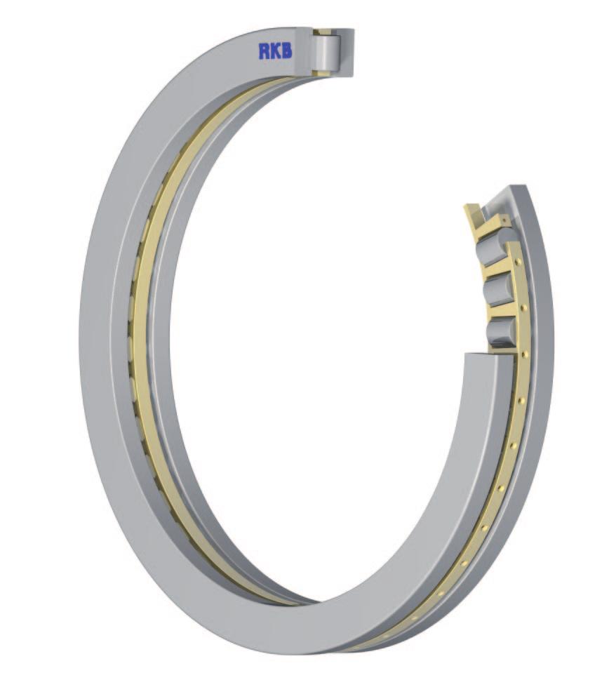 Thrust ball and roller bearings RKB thrust ball bearings are manufactured in two versions: single and double direction. They can carry heavy axial loads, but they cannot take radial loads.