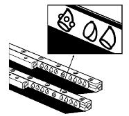 nti-reep rossed Roller Rail Sets 6 Reasons to choose el-tron nti-reep rossed Roller Rail Sets 1. esigned for vertical applications and cantilevered loads.