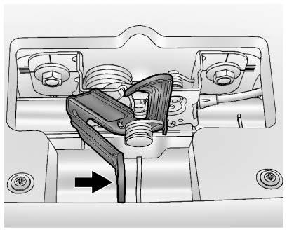 Do not allow contaminants to contact the fluids, reservoir caps, or dipsticks. Hood To open the hood: 1.